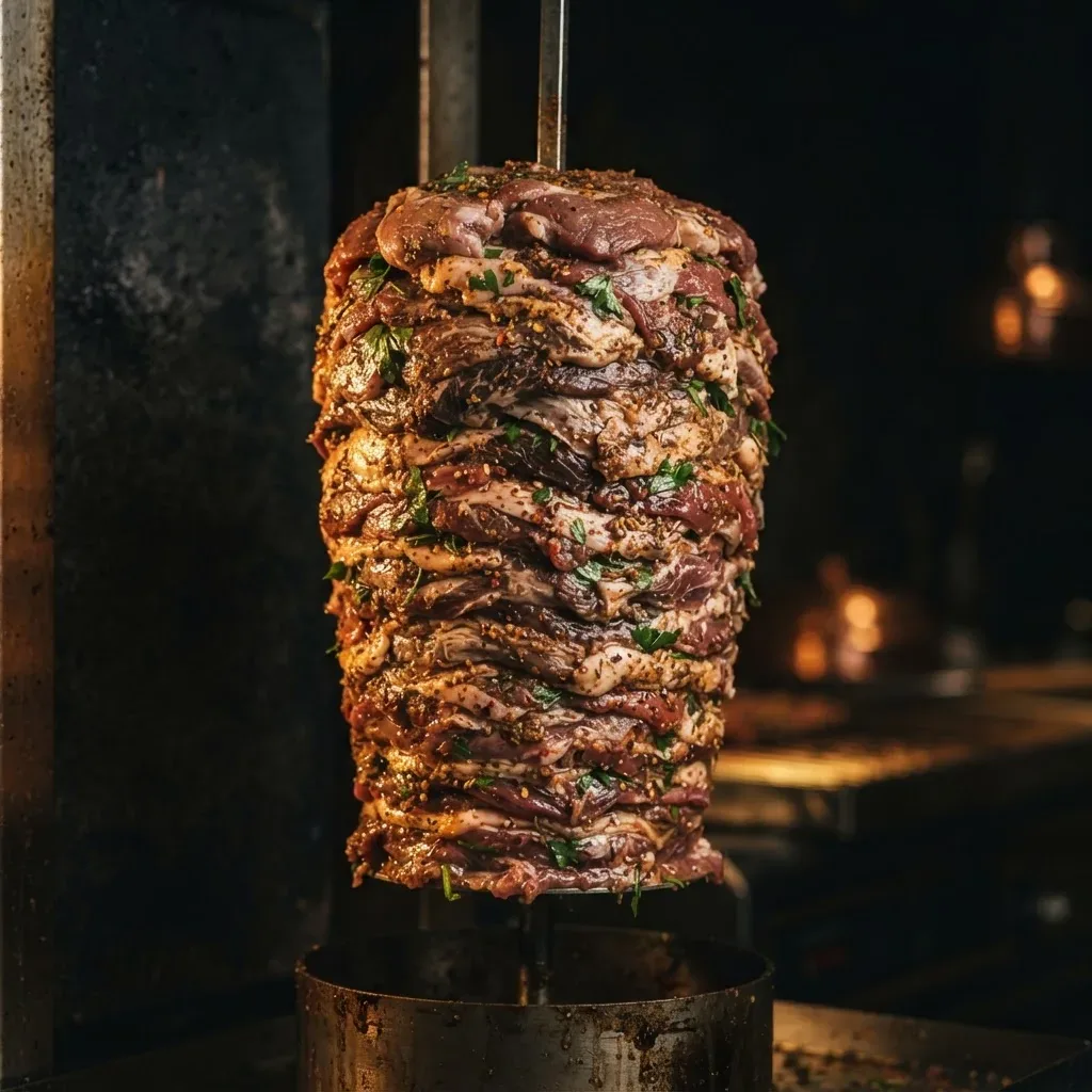 Frisch vorbereitetes Fleisch